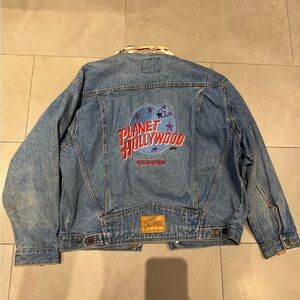 Planet Hollywood Denim Jacket Sz M